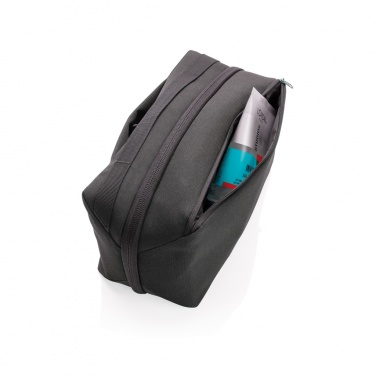 Logo trade promotional gifts picture of: Swiss Peak AWARE™ toiletry bag PVC free