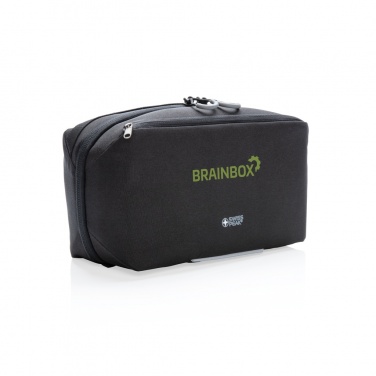 Logo trade promotional giveaways picture of: Swiss Peak AWARE™ toiletry bag PVC free