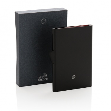 Logotrade promotional product picture of: C-Secure aluminium RFID card holder