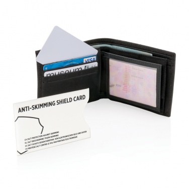 Logotrade promotional item image of: Anti-skimming RFID shield card with active jamming chip