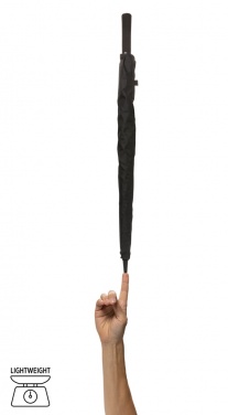 Logotrade promotional product picture of: Swiss Peak Aware™ Ultra-light manual 25” Alu umbrella