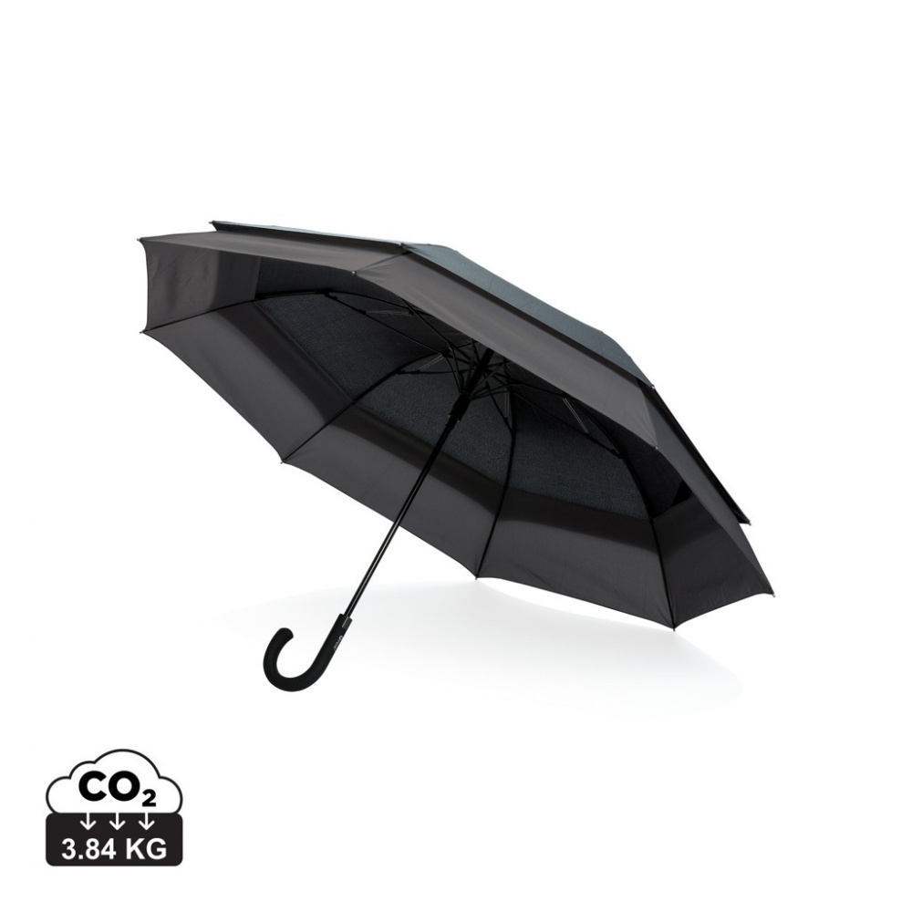 Logo trade business gift photo of: Swiss Peak AWARE™ 23" to 27" expandable umbrella
