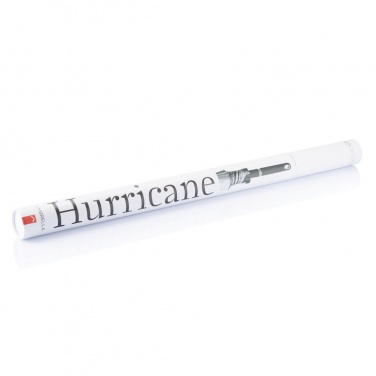 Logo trade promotional gifts image of: 27” Hurricane storm umbrella