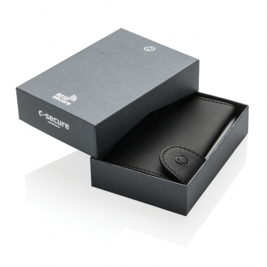 Logotrade promotional giveaways photo of: C-Secure RFID card holder & wallet