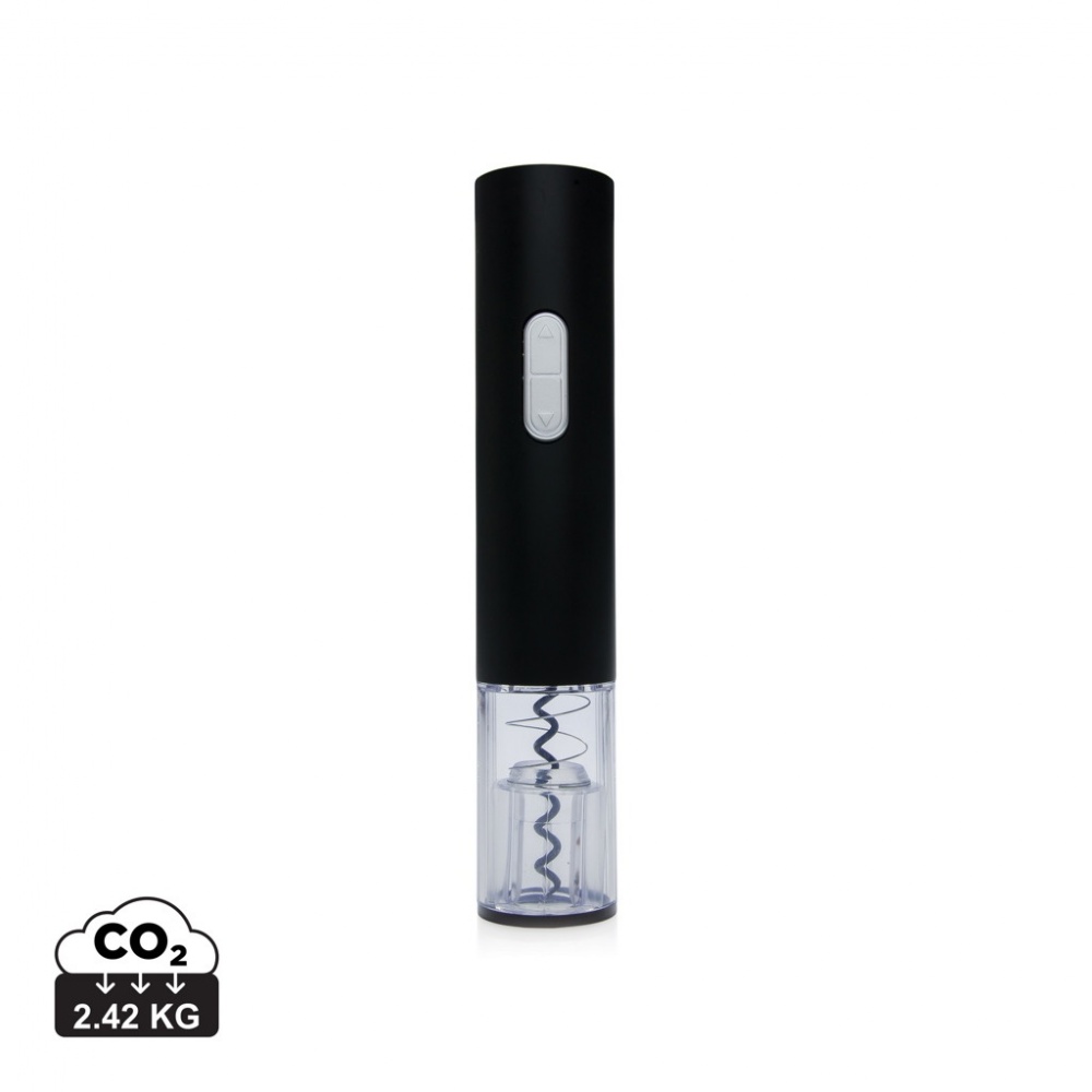 Logo trade promotional gifts image of: Electric wine opener - battery operated