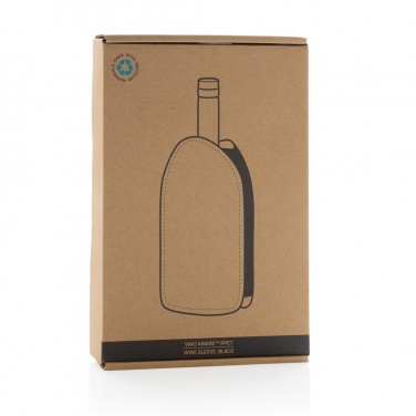 Logo trade promotional item photo of: Vino AWARE™ RPET wine cooler sleeve