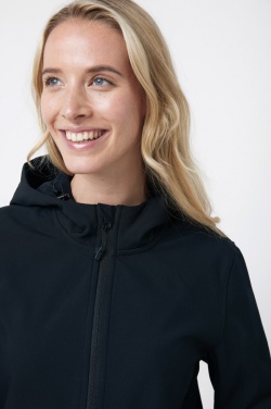 Logo trade business gifts image of: Iqoniq Makalu women recycled polyester soft shell jacket