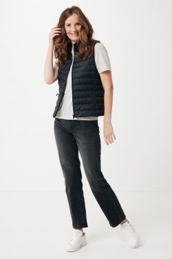 Logo trade advertising products image of: Iqoniq Meru women recycled polyester bodywarmer