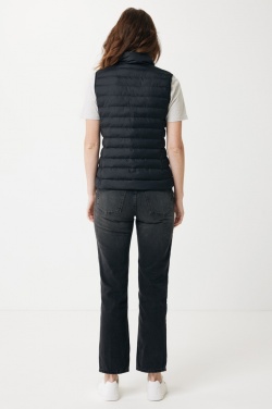 Logo trade business gift photo of: Iqoniq Meru women recycled polyester bodywarmer