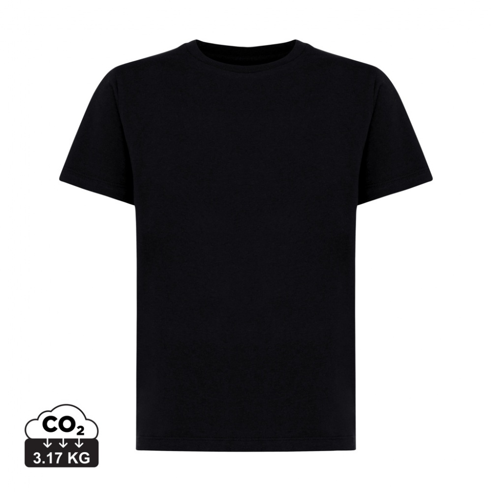 Logotrade corporate gift image of: Iqoniq Koli kids lightweight recycled cotton t-shirt