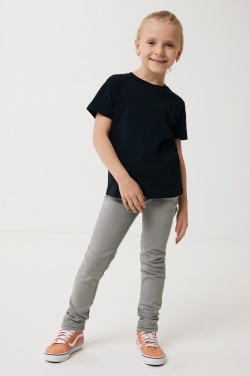 Logo trade promotional merchandise photo of: Iqoniq Koli kids lightweight recycled cotton t-shirt