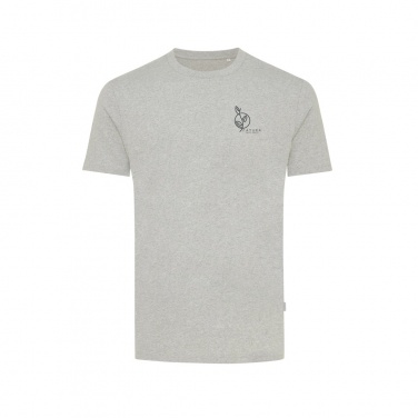 Logo trade promotional items image of: Iqoniq Manuel recycled cotton t-shirt undyed