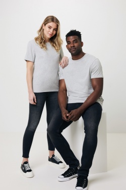 Logo trade promotional merchandise picture of: Iqoniq Manuel recycled cotton t-shirt undyed