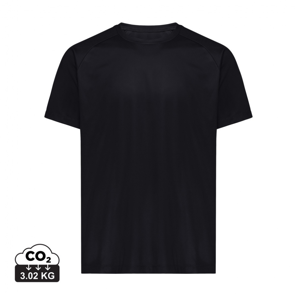 Logo trade business gifts image of: Iqoniq Tikal recycled polyester quick dry sport t-shirt