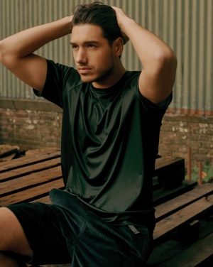 Logo trade promotional products picture of: Iqoniq Tikal recycled polyester quick dry sport t-shirt