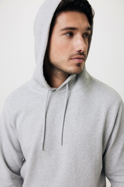 Logo trade promotional merchandise image of: Iqoniq Torres recycled cotton hoodie undyed