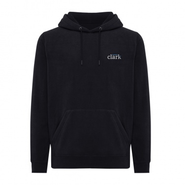 Logotrade advertising products photo of: Iqoniq Trivor recycled polyester microfleece hoodie