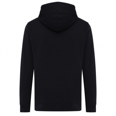 Logo trade promotional gift photo of: Iqoniq Rila lightweight recycled cotton hoodie