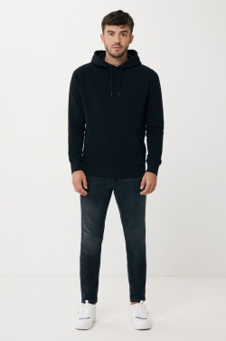 Logo trade advertising products picture of: Iqoniq Rila lightweight recycled cotton hoodie