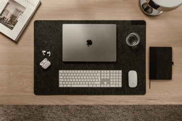 Logotrade promotional product picture of: VINGA Albon GRS recycled felt desk pad