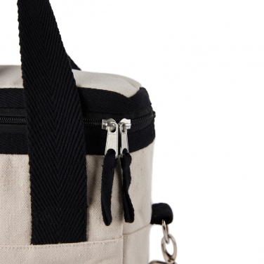 Logo trade promotional products image of: VINGA Volonne AWARE™ recycled canvas cooler tote bag