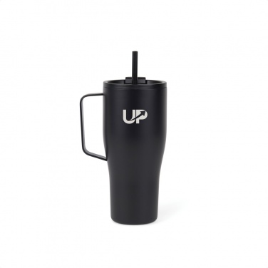 Logo trade corporate gifts picture of: VINGA Eos voyager RCS recycled SS 800ml thermos cup