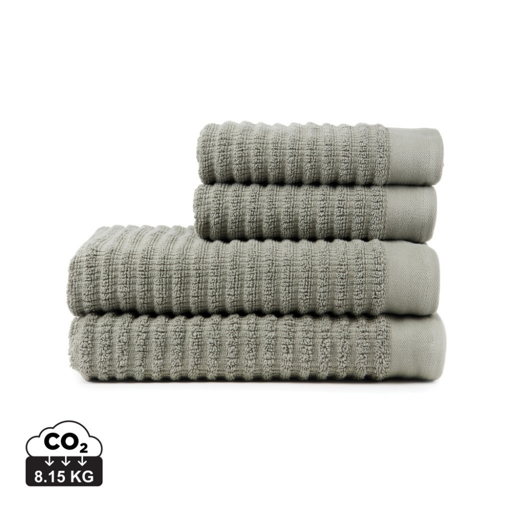 Logo trade promotional giveaway photo of: VINGA Landro towel, 4 pcs set