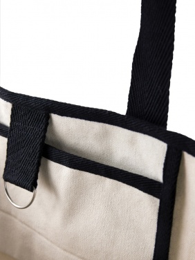 Logotrade promotional gift picture of: VINGA Volonne AWARE™ recycled canvas beach bag