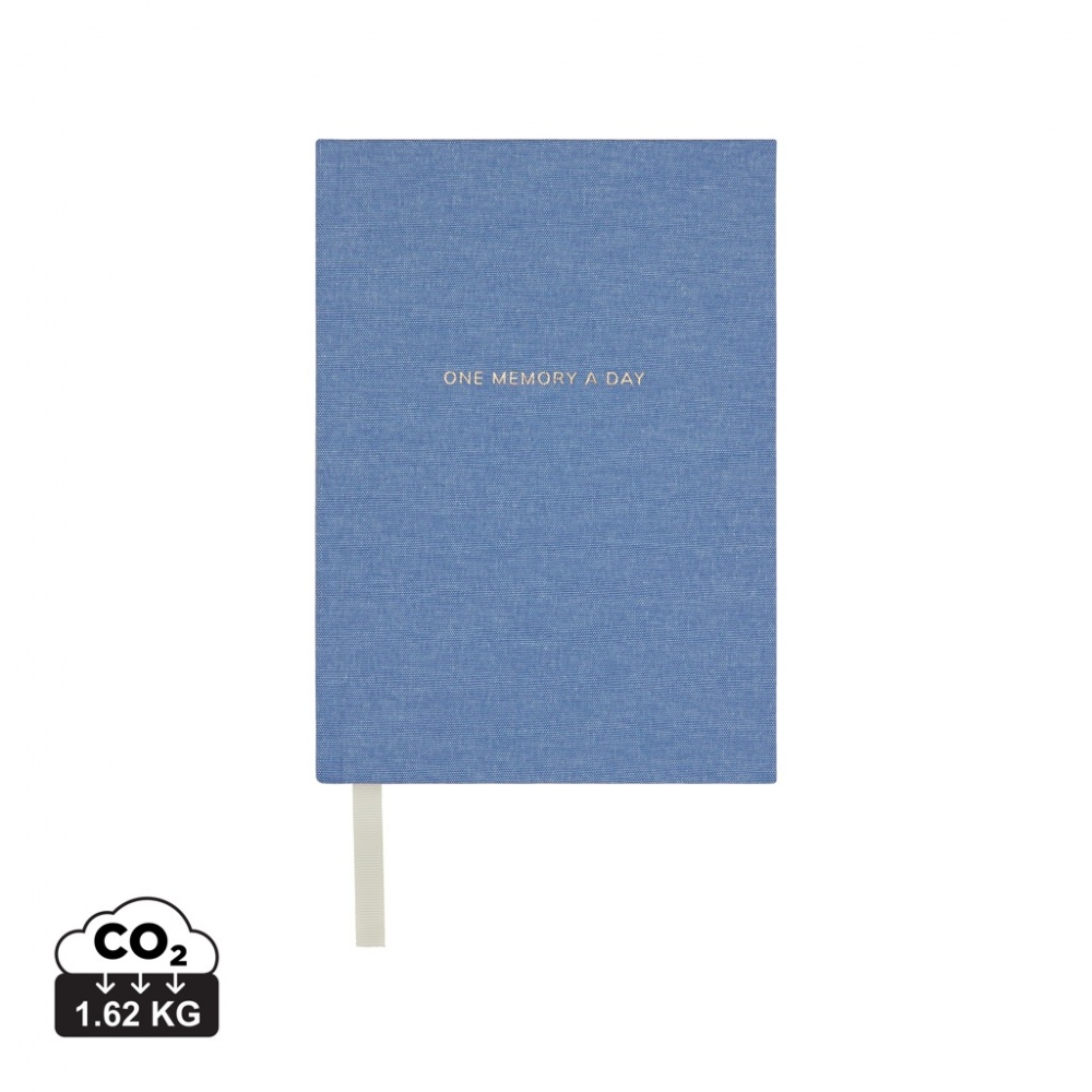 Logo trade promotional gifts image of: VINGA One memory a day GRS recycled paper journal