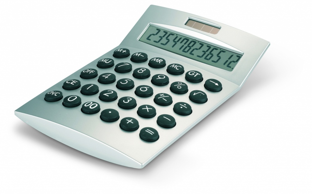 Logotrade promotional gift image of: Basics 12-digits calculator