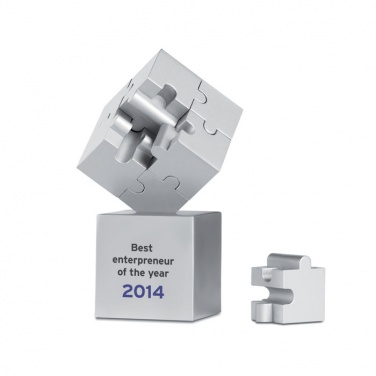 Logo trade promotional products image of: Metal 3D puzzle