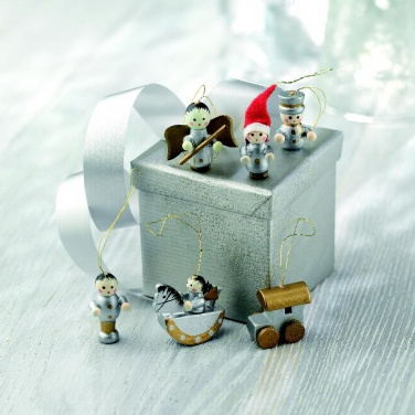 Logo trade promotional gift photo of: Set of 6 Xmas decoration