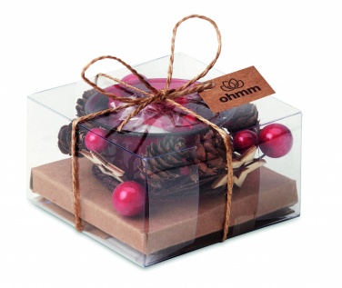 Logotrade promotional gift picture of: Christmas candle holder