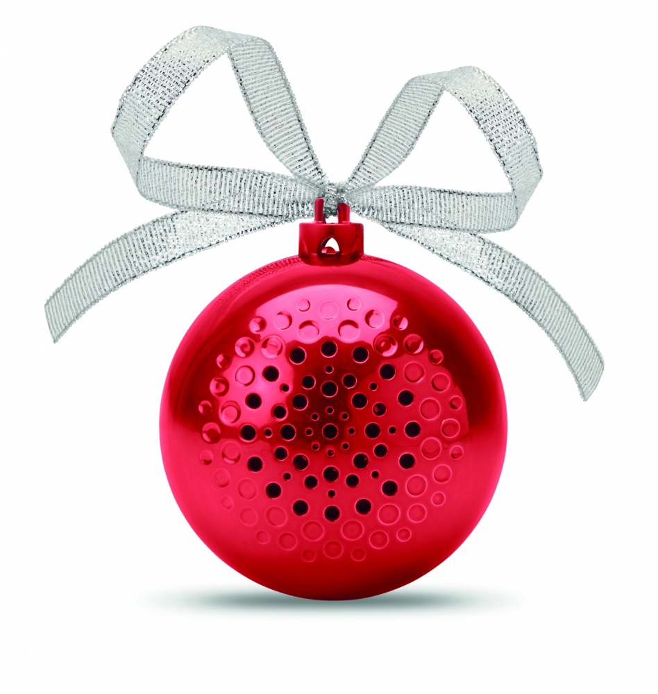 Logo trade promotional gifts picture of: Speaker Christmas ball