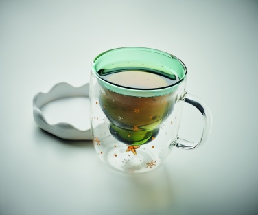 Logotrade advertising product image of: Double wall borosilicate mug