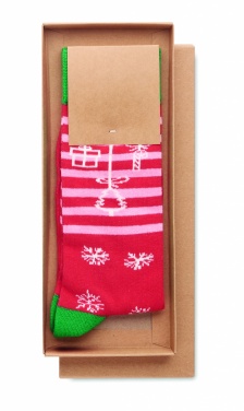 Logo trade promotional products picture of: Pair of Christmas socks L