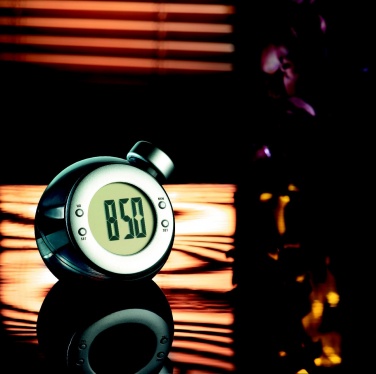 Logotrade promotional merchandise photo of: Water powered LCD desk clock