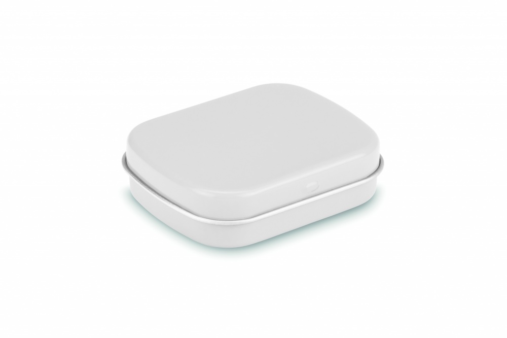 Logotrade promotional gift picture of: Easy tin silver w/mints