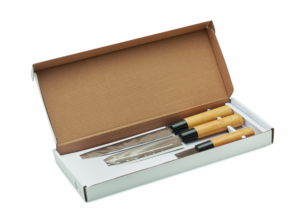 Logotrade promotional item image of: Japanese style knife set