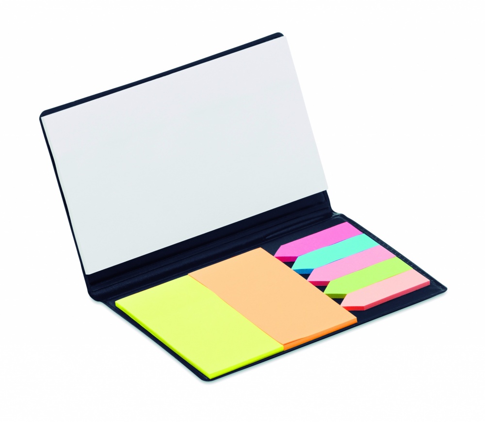 Logo trade promotional items picture of: Memo pad with page markers