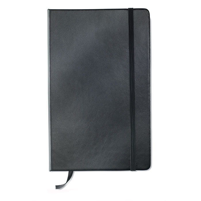 Logo trade promotional products image of: A5 notebook 96 lined sheets