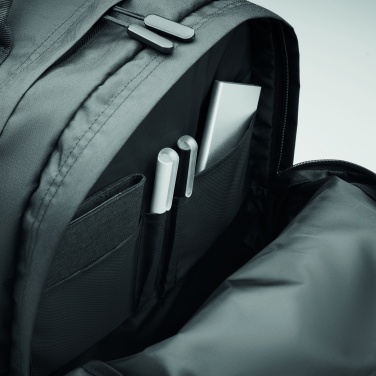 Logotrade promotional gift image of: 300D RPET laptop backpack