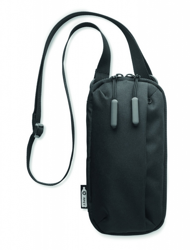 Logo trade promotional giveaways image of: Cross body smartphone bag