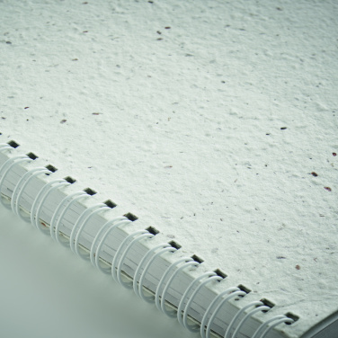 Logo trade advertising product photo of: A5 seed paper cover notebook