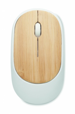 Logotrade advertising products photo of: Wireless mouse in bamboo