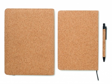 Logo trade promotional products picture of: A5 portfolio in cork