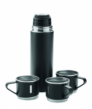 Logo trade promotional products picture of: Double wall bottle and cup set