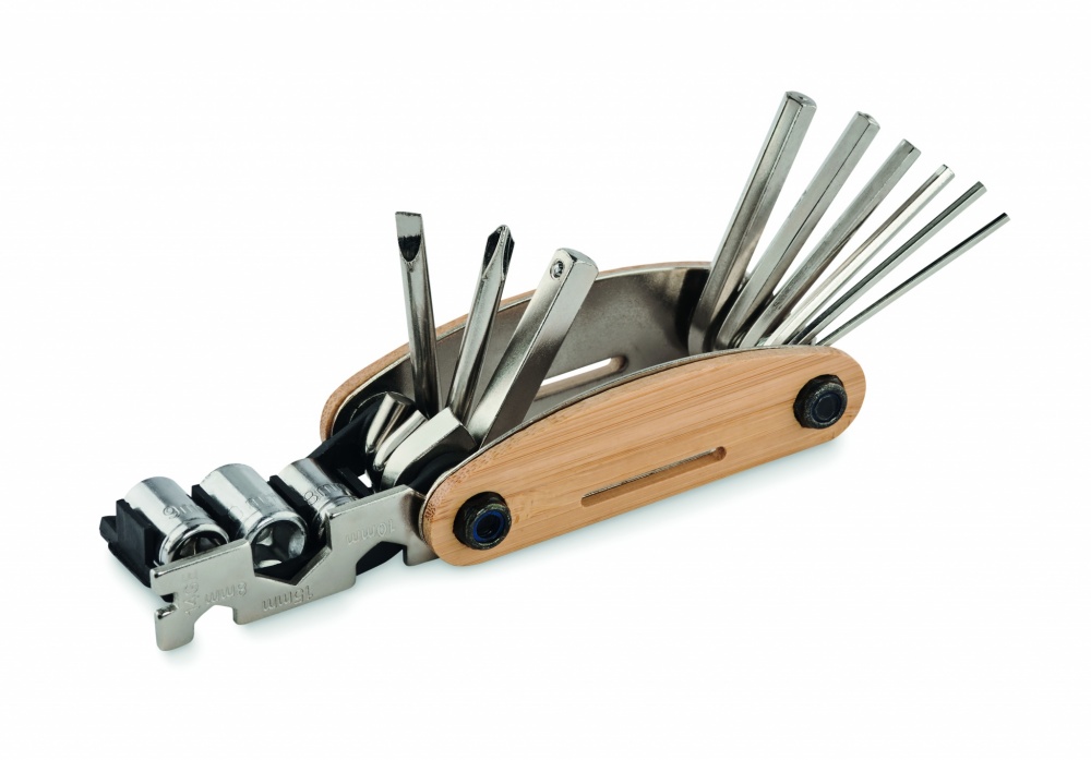Logotrade promotional giveaway image of: Multi tool pocket in bamboo