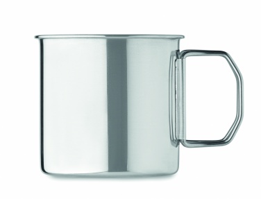 Logo trade promotional giveaway photo of: Stainless steel mug 330 ml