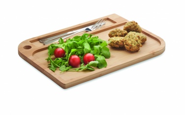 Logotrade promotional item image of: Meal plate in bamboo
